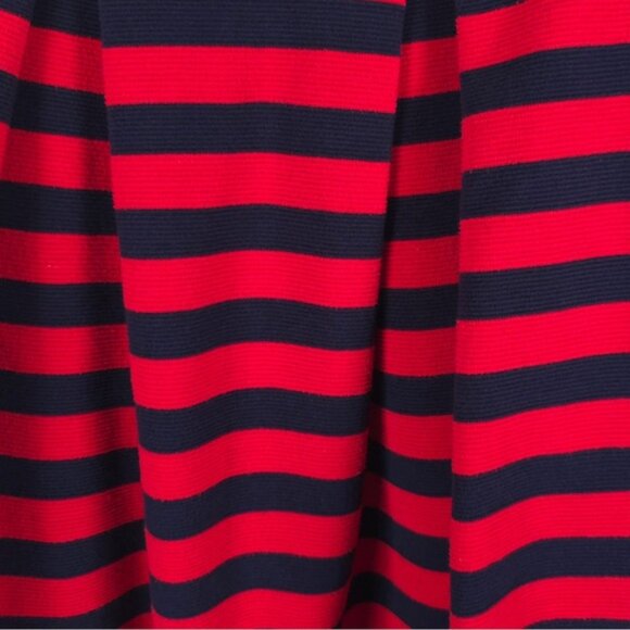Boden‎ Pleated Striped Skirt A-Line Rib Knit Size 6 - Picture 8 of 10